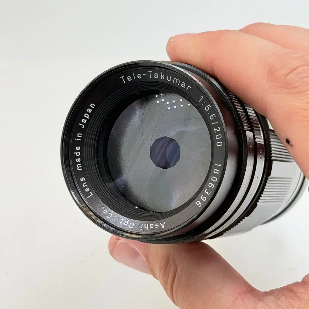 Asahi Tele-Takumar 200mm f5.6 M42 Mount Manual Focus Lens 1806396 Japan